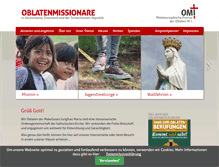Tablet Screenshot of oblaten.org